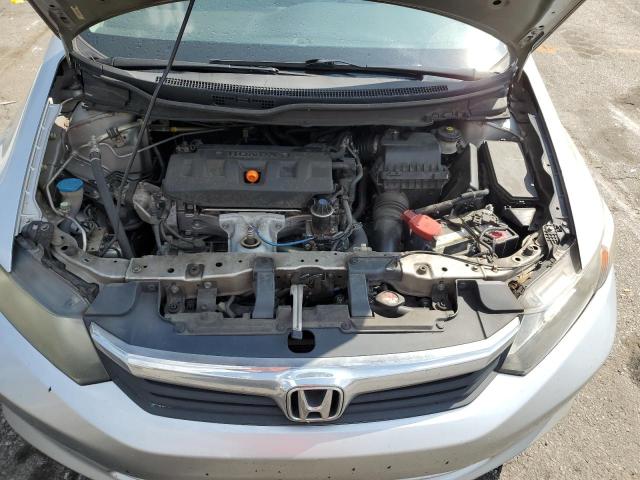 19XFB2F55CE004771 - 2012 HONDA CIVIC LX SILVER photo 11