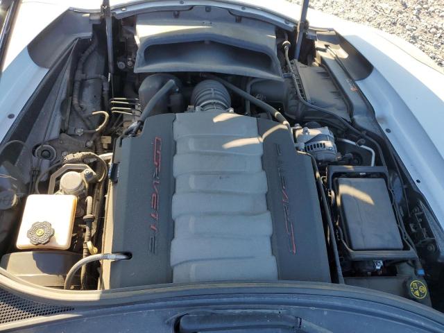 1G1YB2D71K5122090 - 2019 CHEVROLET CORVETTE STINGRAY 1LT WHITE photo 11