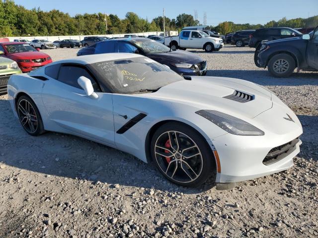 1G1YB2D71K5122090 - 2019 CHEVROLET CORVETTE STINGRAY 1LT WHITE photo 4