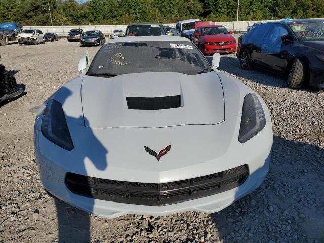 1G1YB2D71K5122090 - 2019 CHEVROLET CORVETTE STINGRAY 1LT WHITE photo 5