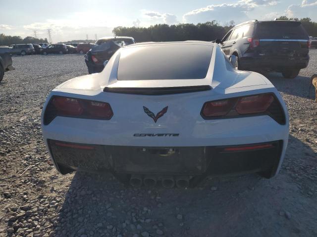 1G1YB2D71K5122090 - 2019 CHEVROLET CORVETTE STINGRAY 1LT WHITE photo 6
