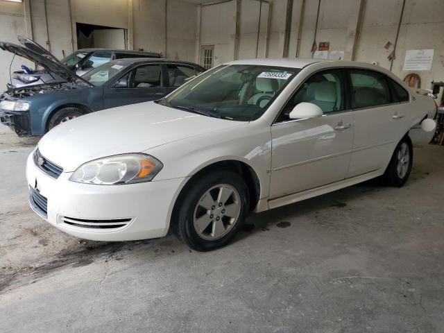 2G1WT57K191130949 - 2009 CHEVROLET IMPALA 1LT WHITE photo 1