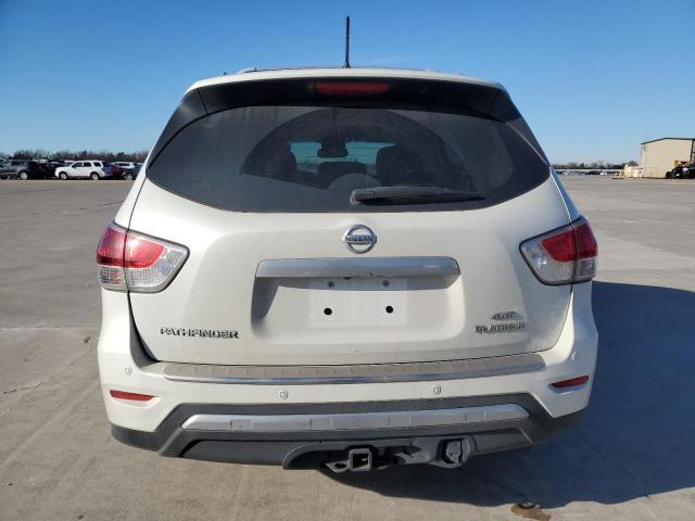 5N1AR2MM8FC697567 - 2015 NISSAN PATHFINDER S WHITE photo 6