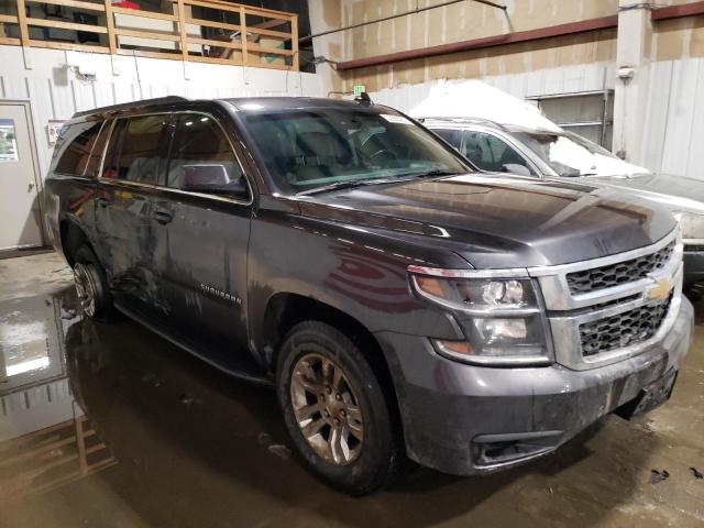 1GNSKHKC5JR255174 - 2018 CHEVROLET SUBURBAN K1500 LT GRAY photo 4