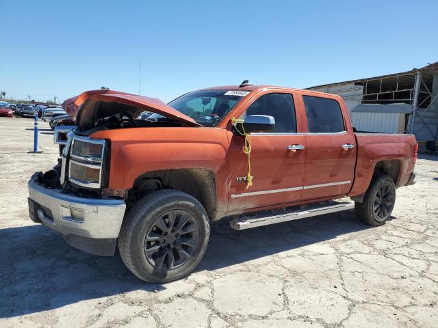 3GCPCSEC0FG165166 - 2015 CHEVROLET SILVERADO C1500 LTZ ORANGE photo 1