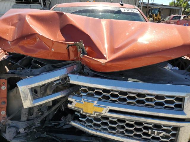 3GCPCSEC0FG165166 - 2015 CHEVROLET SILVERADO C1500 LTZ ORANGE photo 11