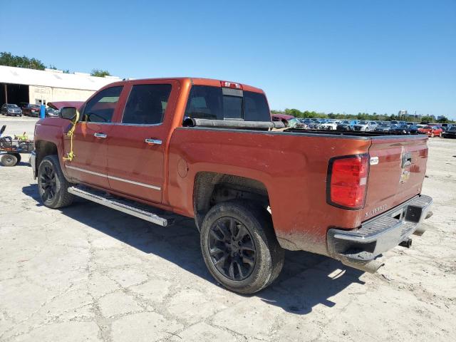 3GCPCSEC0FG165166 - 2015 CHEVROLET SILVERADO C1500 LTZ ORANGE photo 2