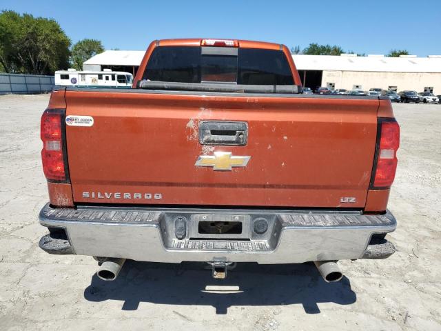 3GCPCSEC0FG165166 - 2015 CHEVROLET SILVERADO C1500 LTZ ORANGE photo 6