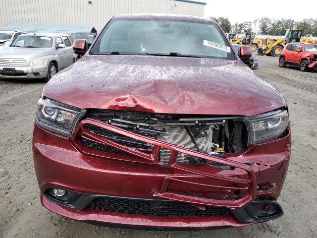 1C4RDJDGXHC883849 - 2017 DODGE DURANGO GT MAROON photo 5