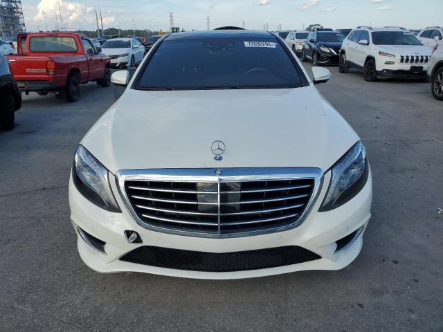 WDDUG6DB0GA265460 - 2016 MERCEDES-BENZ S 550E WHITE photo 5