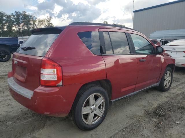 1J8FT47037D359577 - 2007 JEEP COMPASS RED photo 3