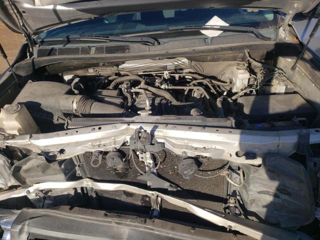 5TFRM5F12EX071160 - 2014 TOYOTA TUNDRA DOUBLE CAB SR/SR5 SILVER photo 11