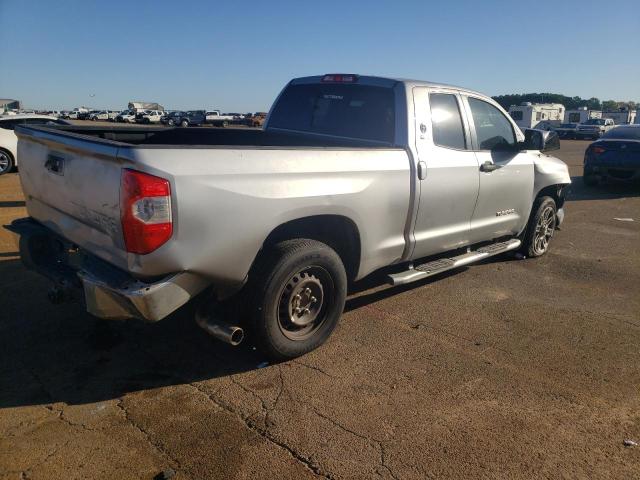 5TFRM5F12EX071160 - 2014 TOYOTA TUNDRA DOUBLE CAB SR/SR5 SILVER photo 3