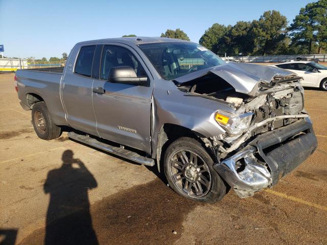 5TFRM5F12EX071160 - 2014 TOYOTA TUNDRA DOUBLE CAB SR/SR5 SILVER photo 4
