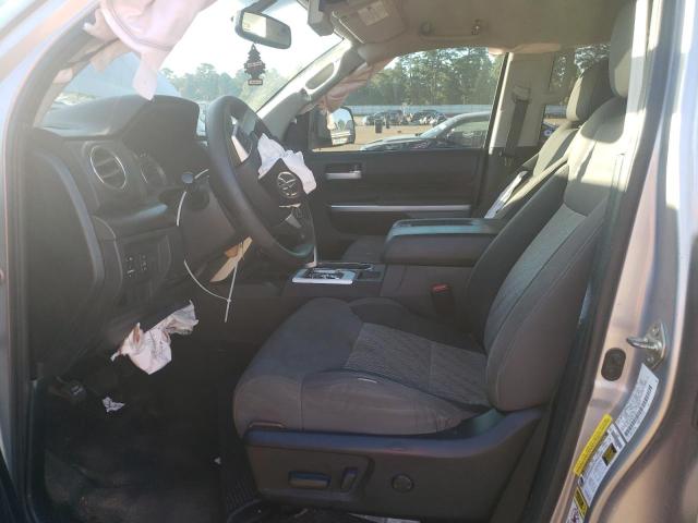 5TFRM5F12EX071160 - 2014 TOYOTA TUNDRA DOUBLE CAB SR/SR5 SILVER photo 7