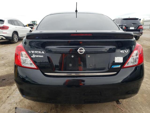 3N1CN7AP2DL880228 - 2013 NISSAN VERSA S BLACK photo 6