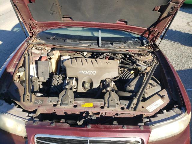 2G4WB52K9Y1353154 - 2000 BUICK REGAL LS 勃艮第红 照片 11