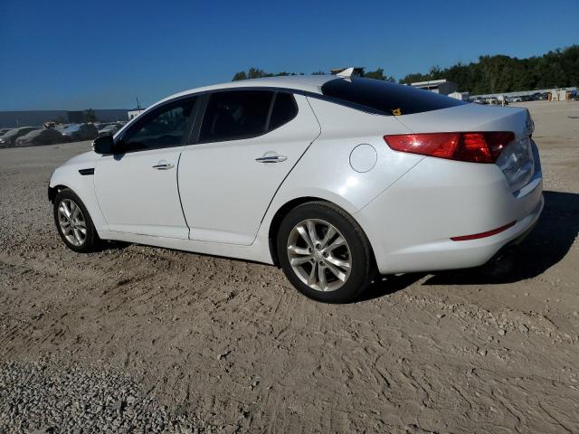 5XXGN4A75DG121131 - 2013 KIA OPTIMA EX WHITE photo 2