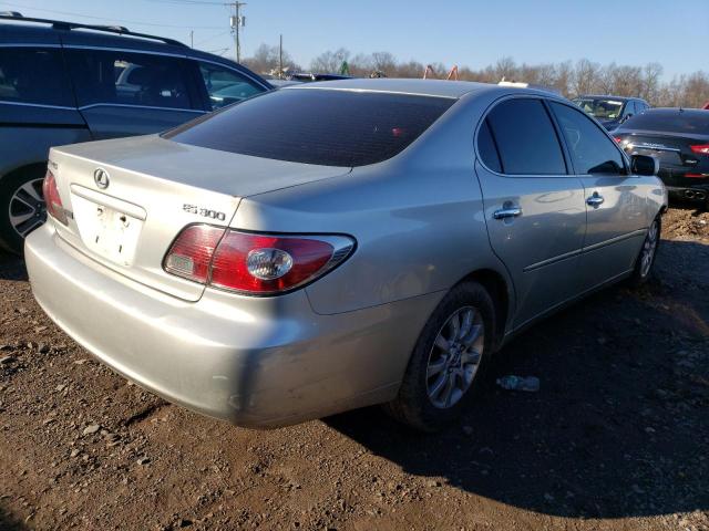 JTHBF30G835040015 - 2003 LEXUS ES300 300 SILVER photo 3