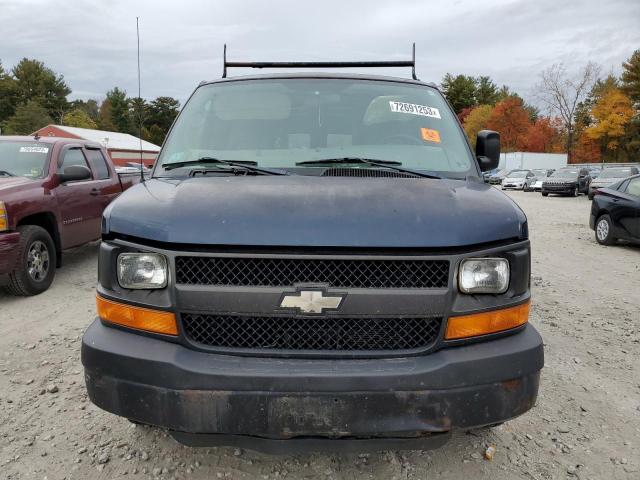 1GCGG25C891139521 - 2009 CHEVROLET EXPRESS BLUE photo 5