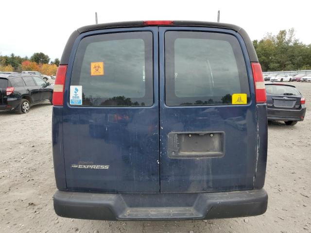 1GCGG25C891139521 - 2009 CHEVROLET EXPRESS BLUE photo 6