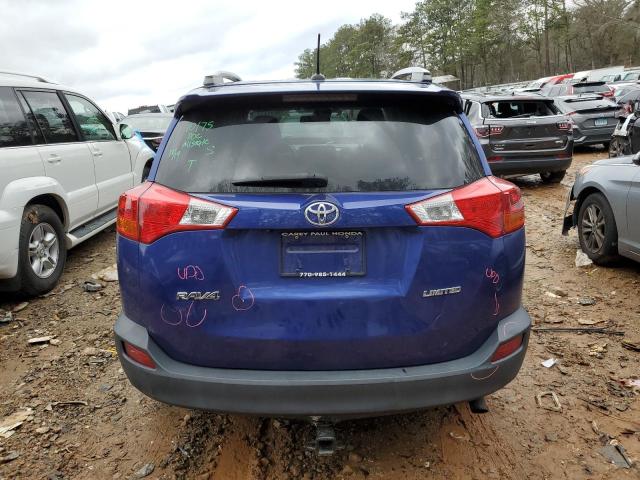 2T3YFREV2FW180399 - 2015 TOYOTA RAV4 LIMIT BLUE photo 6