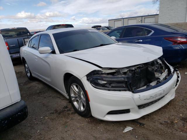 2C3CDXBG4KH720165 - 2019 DODGE CHARGER SXT WHITE photo 4