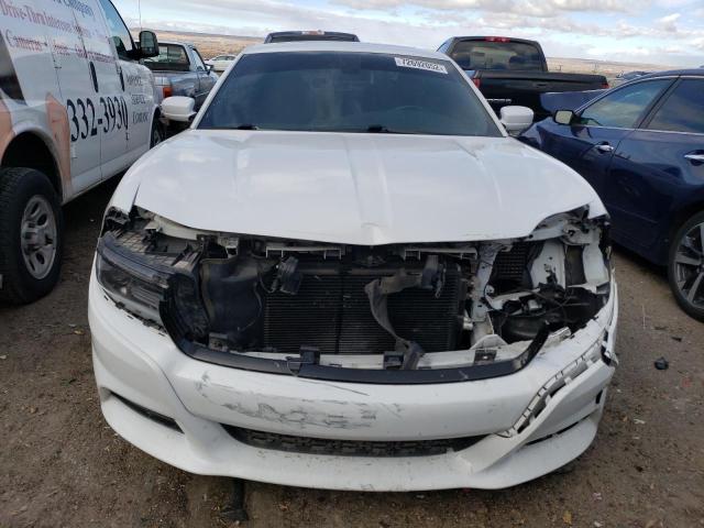 2C3CDXBG4KH720165 - 2019 DODGE CHARGER SXT WHITE photo 5