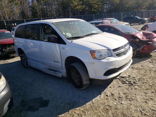 2C4RDGBG6JR160891 - 2018 DODGE GRAND CARA SE WHITE photo 4