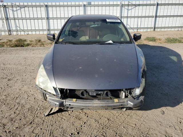 1HGCM66527A009893 - 2007 HONDA ACCORD EX GRAY photo 5