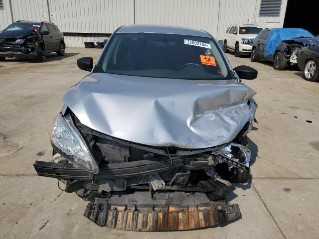 3N1AB7AP7FY274364 - 2015 NISSAN SENTRA S SILVER photo 5