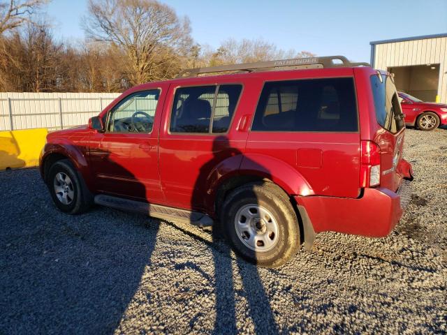 5N1AR18U36C657353 - 2006 NISSAN PATHFINDER LE მუქწითელი ფოტო 2