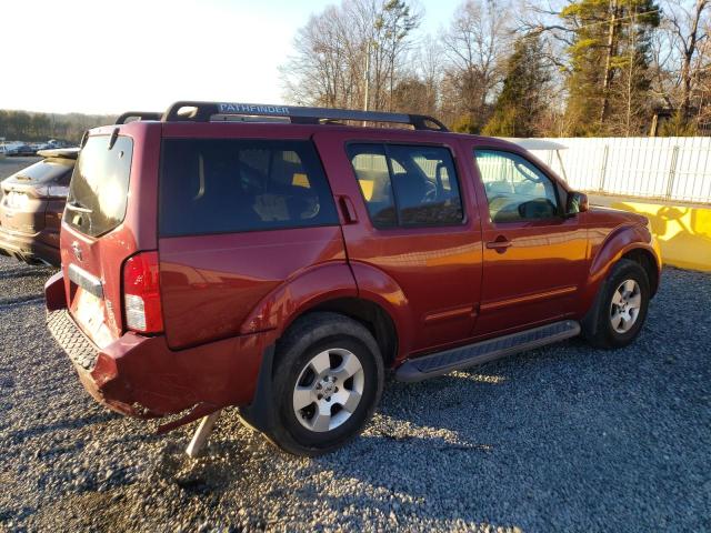 5N1AR18U36C657353 - 2006 NISSAN PATHFINDER LE MAROON photo 3