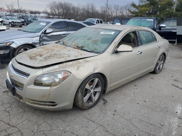 1G1ZC5EU2CF336279 - 2012 CHEVROLET MALIBU 1LT GOLD photo 1