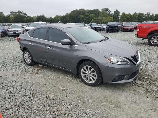 3N1AB7AP7HY381790 - 2017 NISSAN SENTRA S GRAY photo 4