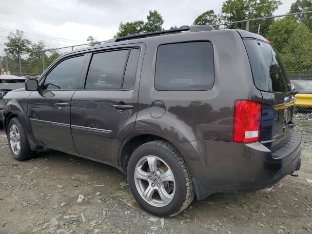 5FNYF3H7XCB007404 - 2012 HONDA PILOT EXLN GRAY photo 2