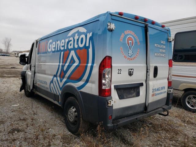 3C6TRVAG2EE100778 - 2014 RAM PROMASTER 1500 STANDARD WHITE photo 2