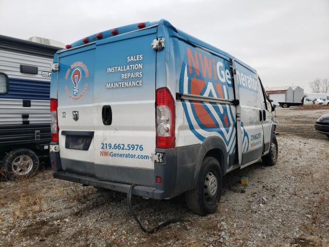 3C6TRVAG2EE100778 - 2014 RAM PROMASTER 1500 STANDARD WHITE photo 3