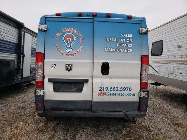 3C6TRVAG2EE100778 - 2014 RAM PROMASTER 1500 STANDARD WHITE photo 6