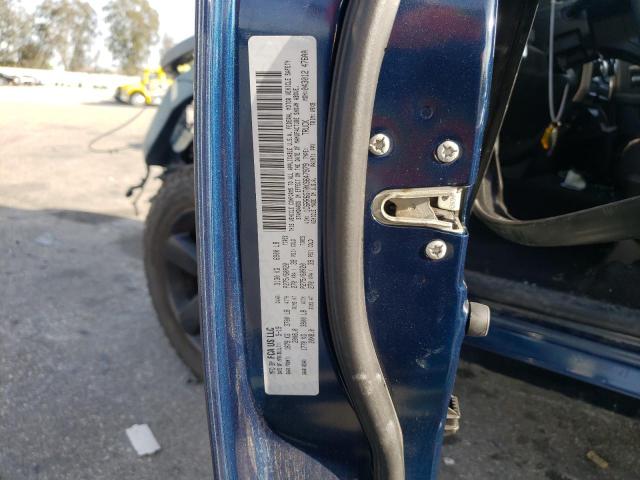 1C6RR6GT0KS647979 - 2019 RAM 1500 CLASS SLT ლურჯი ფოტო 13