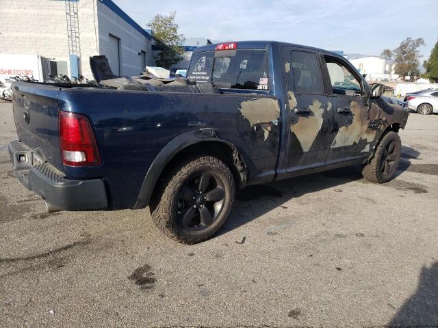 1C6RR6GT0KS647979 - 2019 RAM 1500 CLASS SLT ლურჯი ფოტო 3