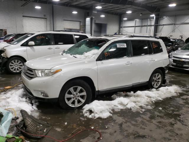 5TDBK3EH9CS150760 - 2012 TOYOTA HIGHLANDER BASE SILVER photo 1