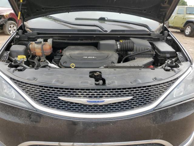 2C4RC1EG7JR317341 - 2018 CHRYSLER PACIFICA TOURING L PLUS BLACK photo 12