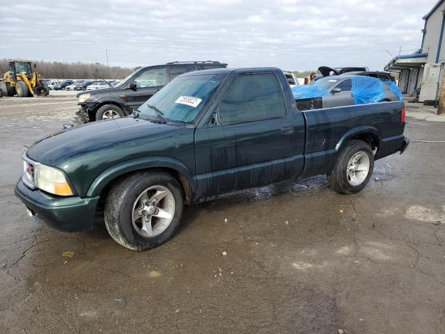 1GTCS14X938146827 - 2003 GMC SONOMA GREEN photo 1