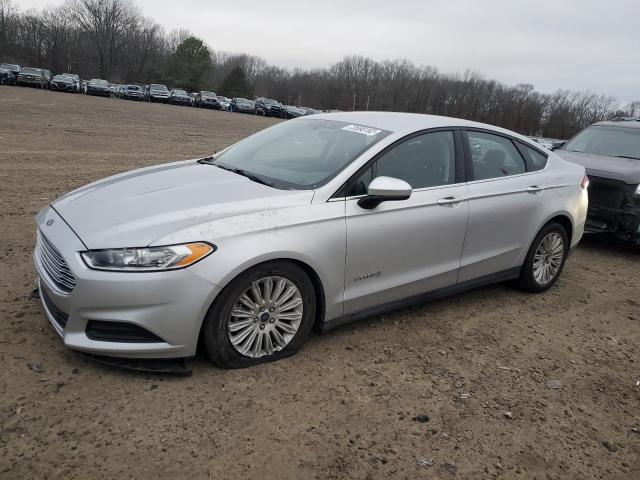 3FA6P0UU0GR311219 - 2016 FORD FUSION S HYBRID SILVER photo 1