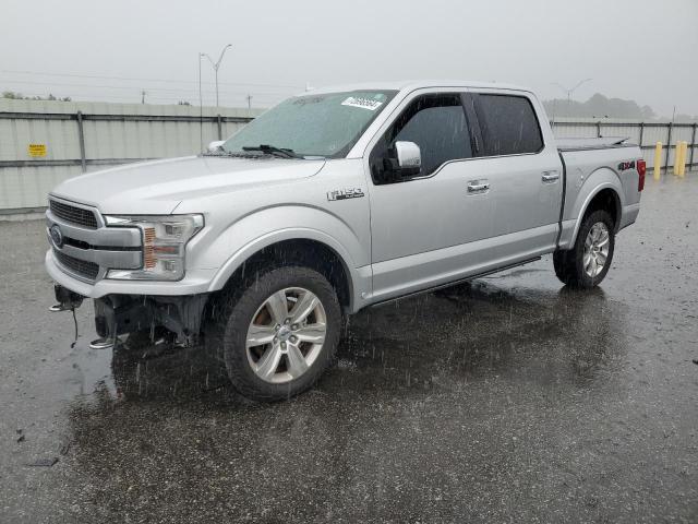 1FTEW1E5XJFC98408 - 2018 FORD F150 SUPERCREW SILVER photo 1