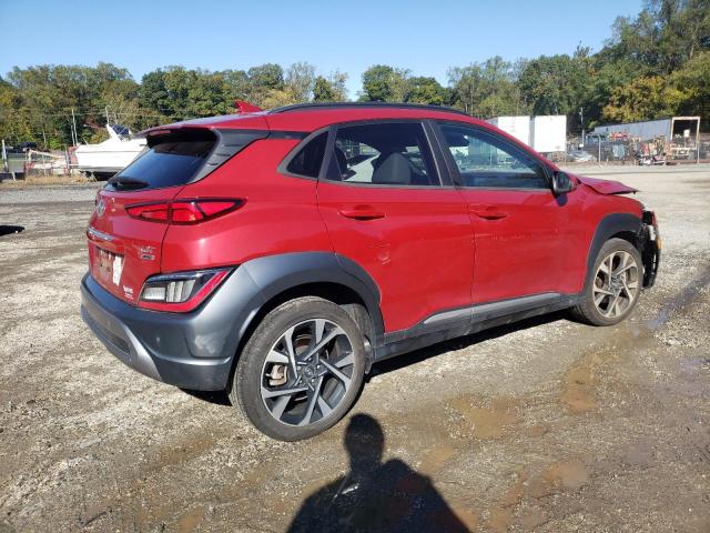 KM8K5CA30NU790366 - 2022 HYUNDAI KONA LIMITED RED photo 3