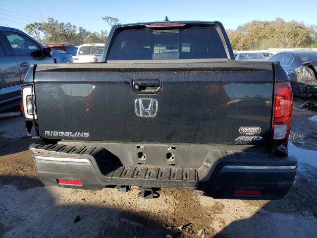 5FPYK3F52KB009683 - 2019 HONDA RIDGELINE RTL BLACK photo 6