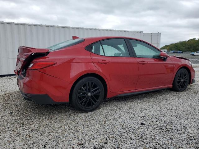 4T1DBADK6SU006051 - 2025 TOYOTA CAMRY XSE RED photo 3