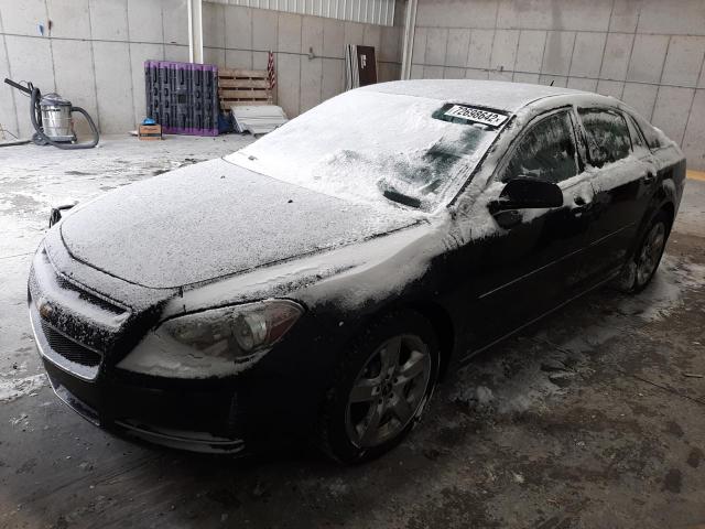 1G1ZH57B294211767 - 2009 CHEVROLET MALIBU 1LT BLACK photo 1
